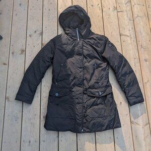Peuterey Black Genuine Down Parka Coat - Women Size 48